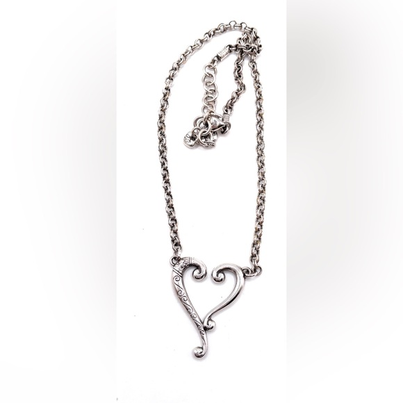 Brighton Open Heart Pendant Necklace - 2722 - Picture 3 of 3